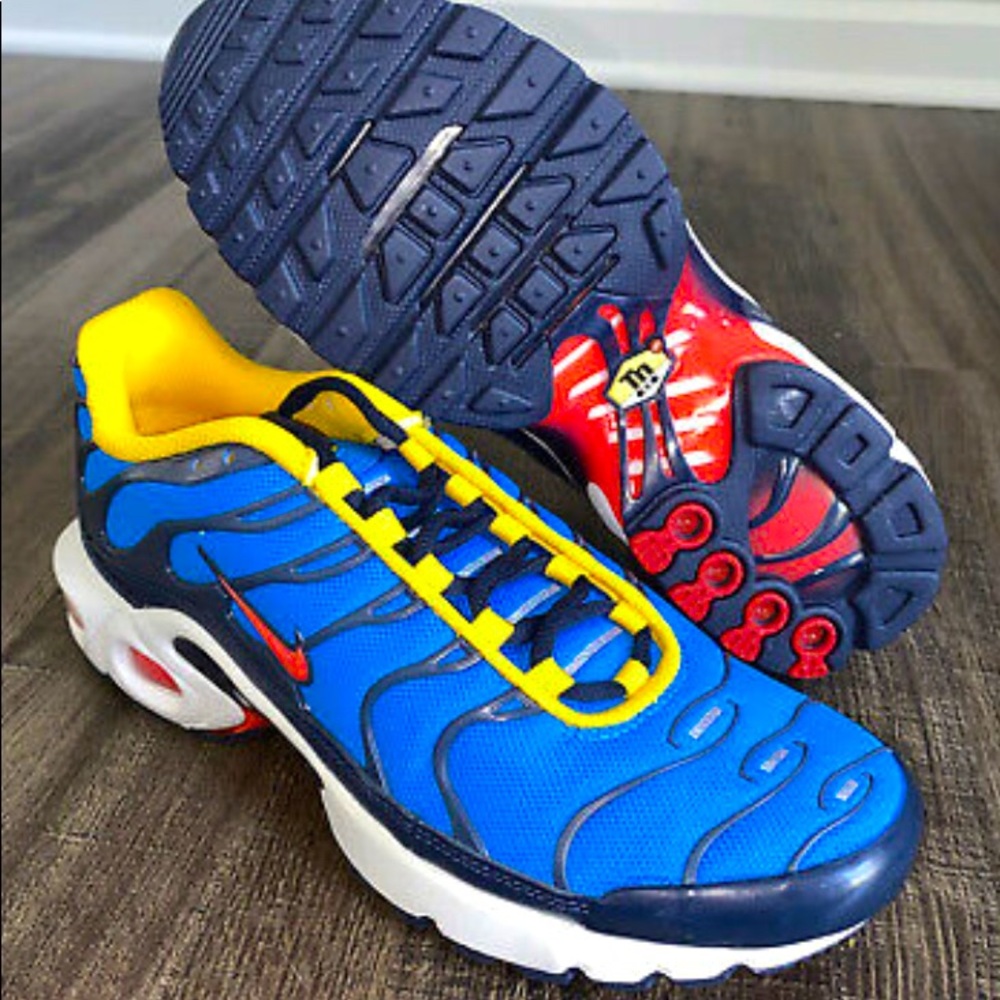 Nike Air Max Plus “Photo Blue” / Gradeschool Size 7Y/ CI5676-400.
